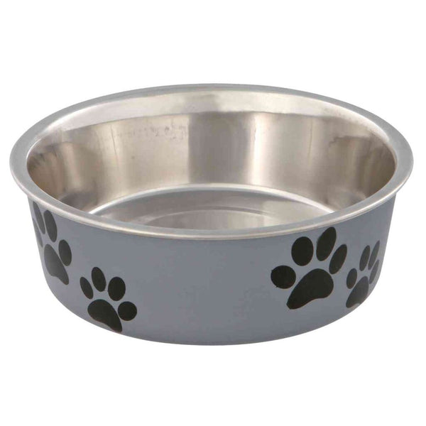Bowl, stainless steel/plastic jacket