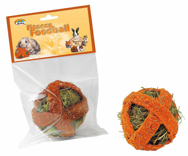 Fitness foodball seeds and hay