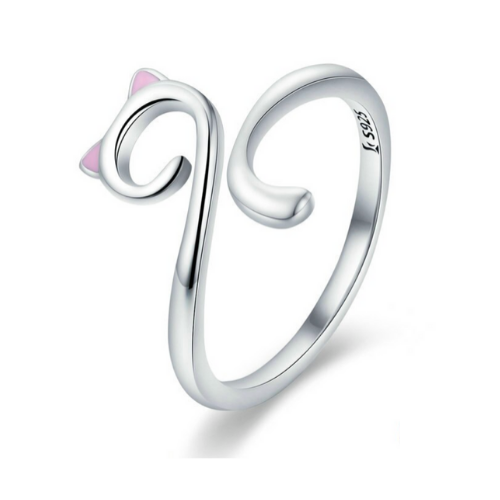 Ring mit Kätzchen