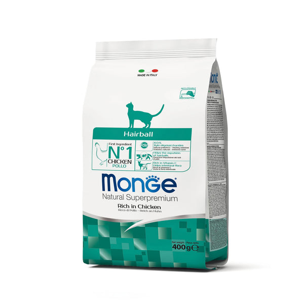 monge cat hairball chicken