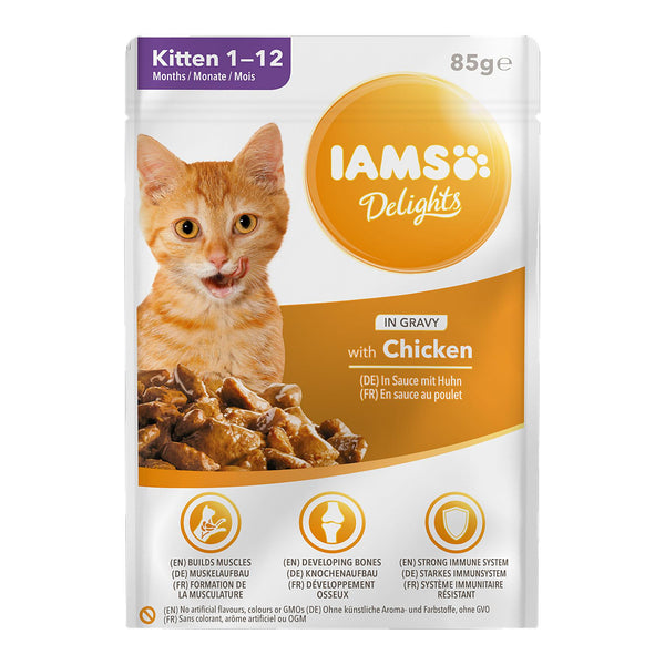 Iams Delights Kitten Chicken