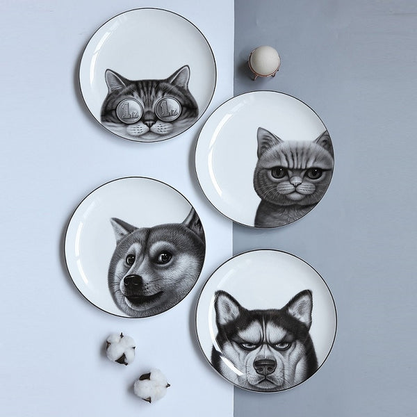 Animal Ceramic Plate