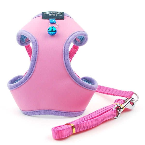 Cat harness with bells