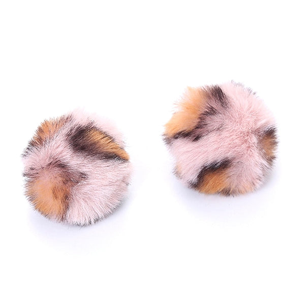 6 plush balls with catnip