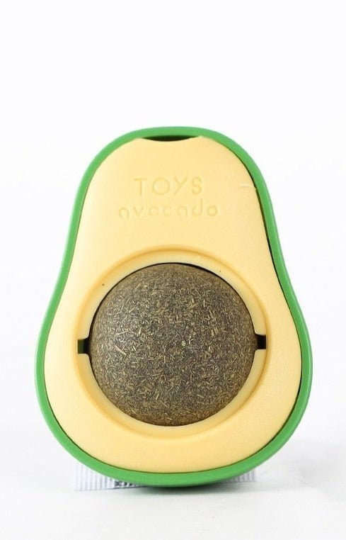 Interactive toy with catnip