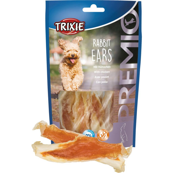 6x PREMIO Rabbit Ears, 80g