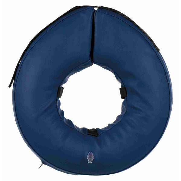 Protective collar, inflatable