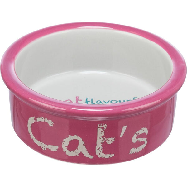 Bowl, ceramic, 0.3 l/ø 12 cm, dusky pink/light grey