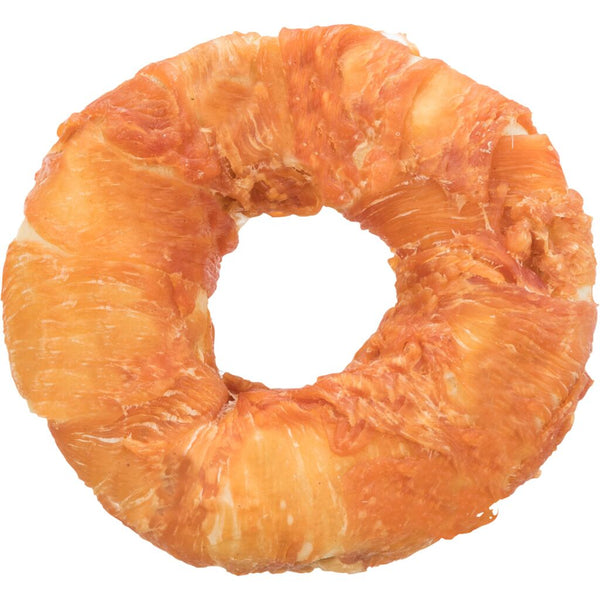 6x Denta Fun Filled Chicken Chewing Rings, ø 11 cm, 65 g