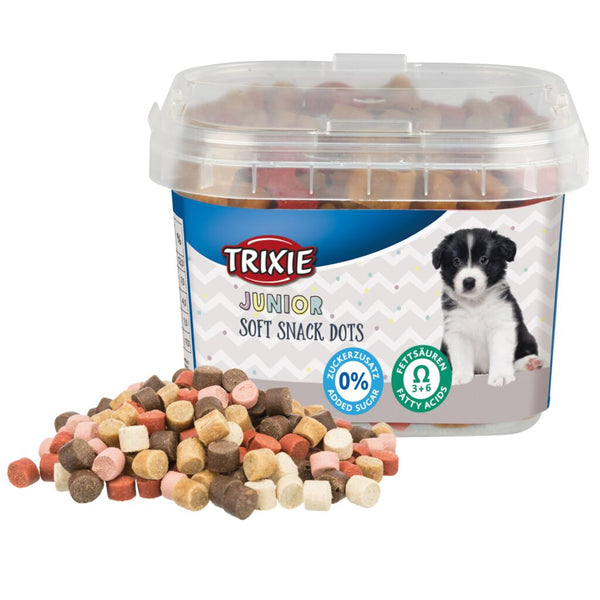 6x Junior Soft Snack Dots with Omega3, 140 g