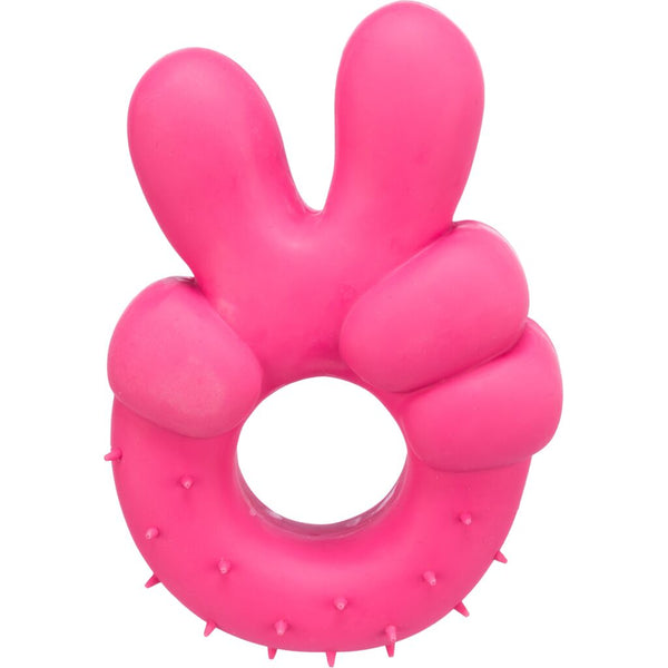 Peace hand sign, latex, 14 cm