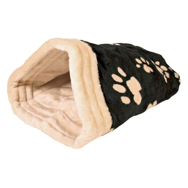 Cuddly sack Jasira, 25 × 27 × 45 cm, black/beige