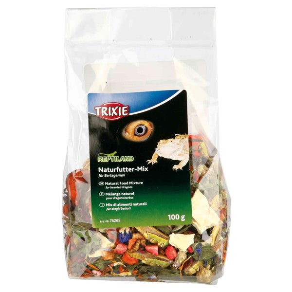 6x natural food mix for bearded dragons, 100 g