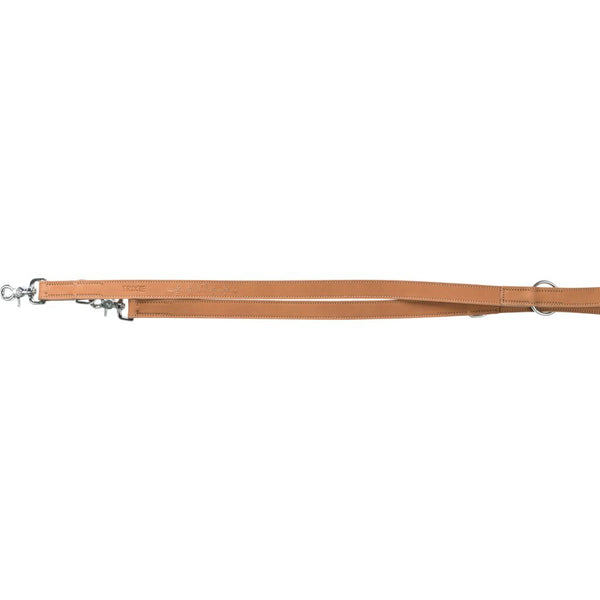 Rustic Oiled Leather Extension Lead "Heartbeat"