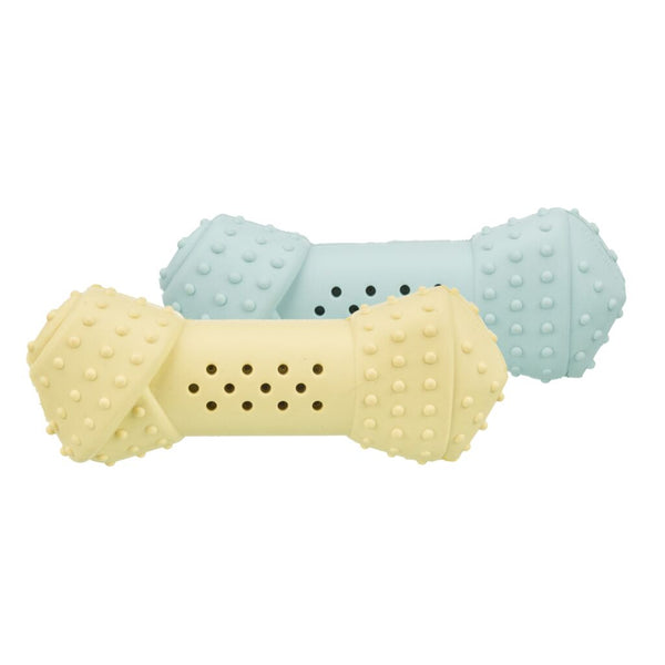 3x junior cooling bones, natural rubber, 10 cm