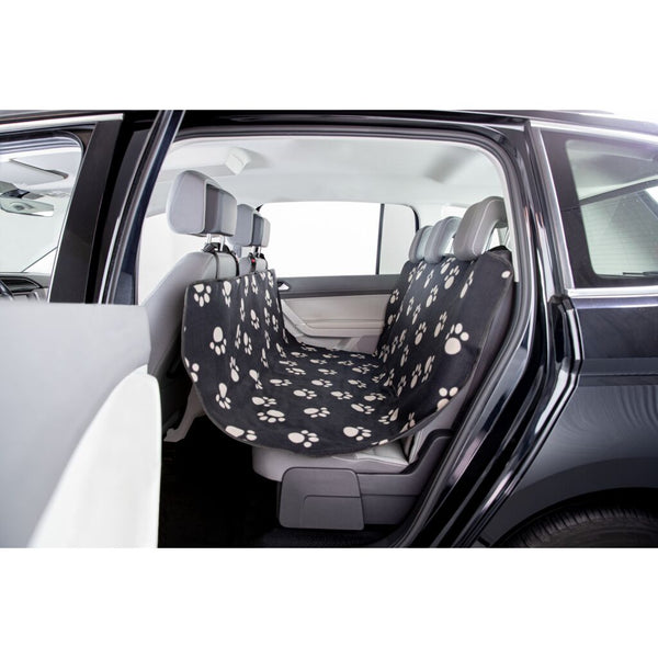 Protective car cover, 1.40 × 1.45 m, black/beige