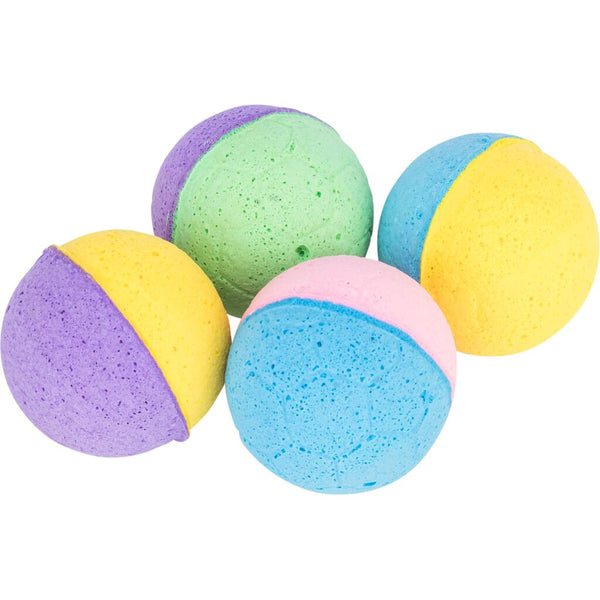 Set of soft balls, soft rubber, ø 4.3 cm, 4 pcs.