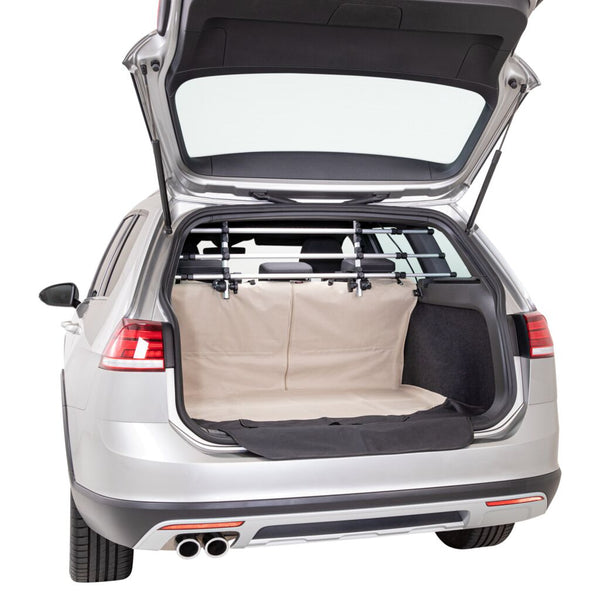 Protective trunk cover with bumper protection, divisible, 1.80 × 1.30 m