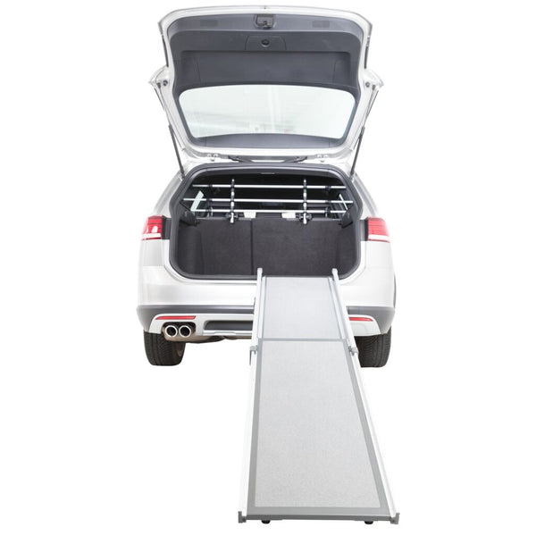 Telescopic Ramp Aluminum/Plastic/Sandpaper 43×100-180cm 5.8kg