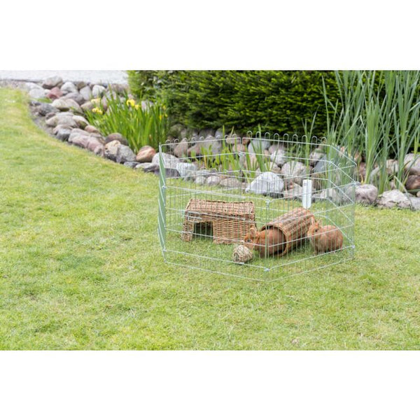 natura outdoor enclosure, galvanised, ø 126 × 58 cm