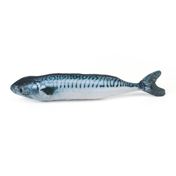 Fish Plush Toy with Catnip